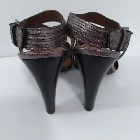 Franko Sarto 4" Ankle Strap Heels. Size 7M - Picture 2 of 12